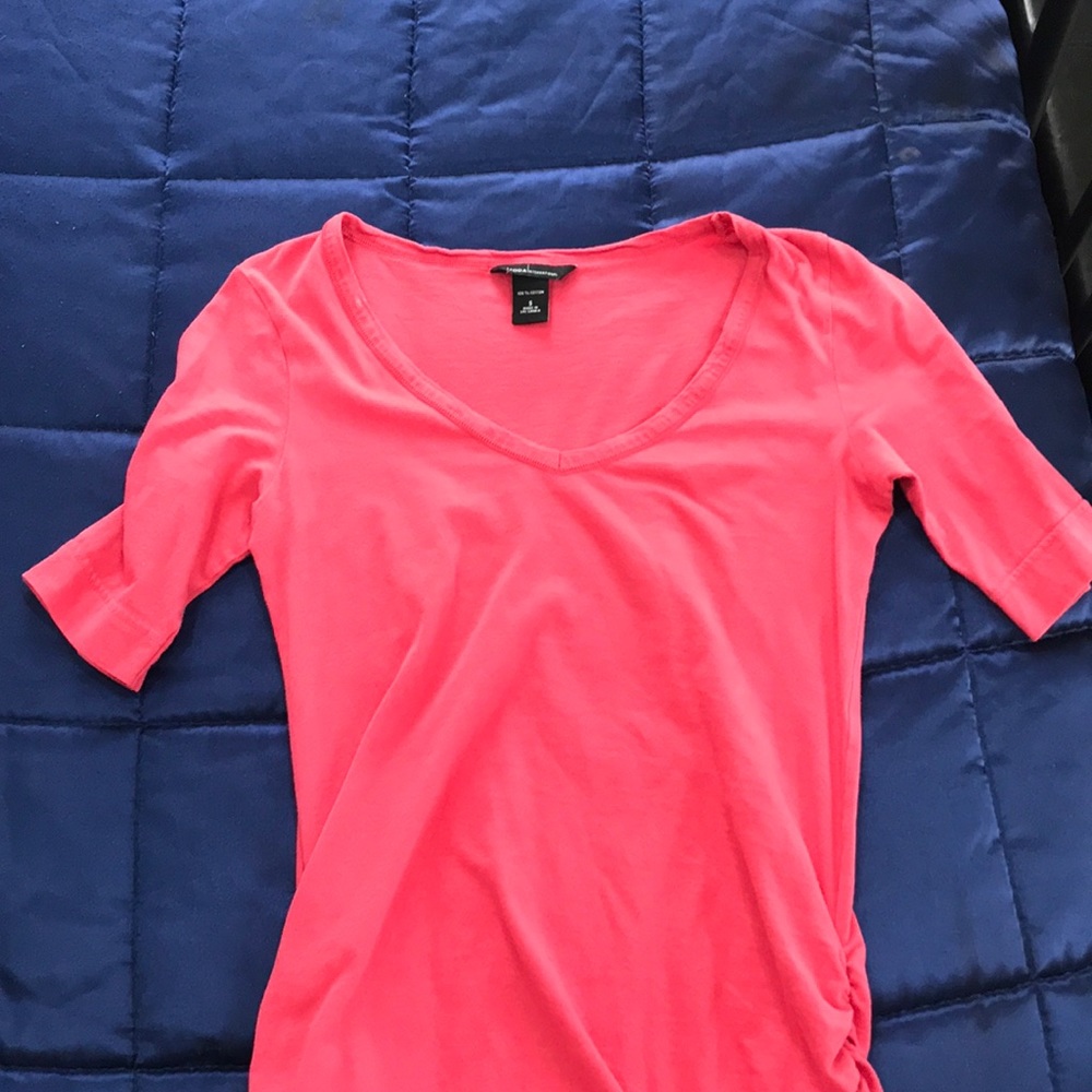 Moda International ruched mini dress